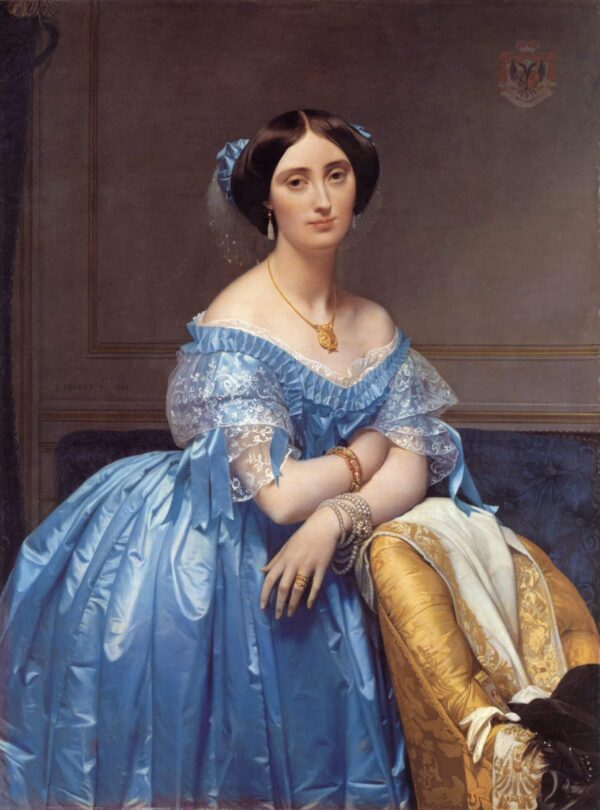 Porträt der Prinzessin Albert de Broglie – Jean-Auguste-Dominique Ingres Jean-Auguste-Dominique Ingres 2024-11-21