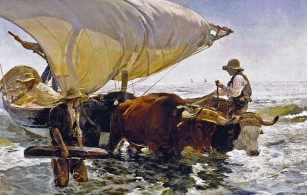 Rückkehr vom Fischen: Einholen des Bootes – Sorolla Joaquín Sorolla 2024-11-21