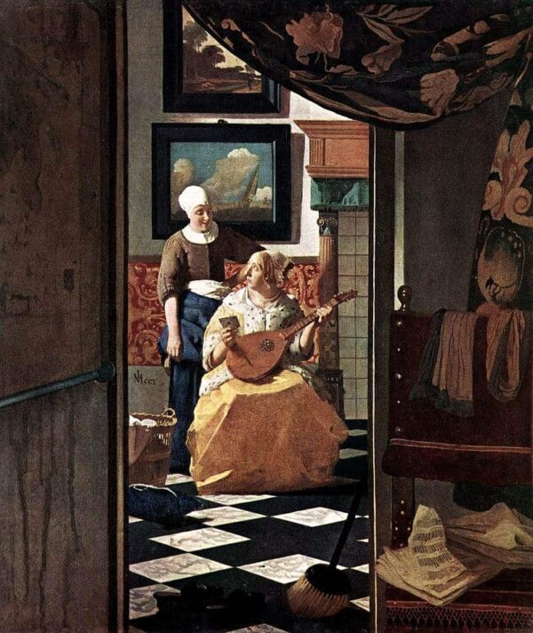 Der Liebesbrief (Vermeer) – Johannes Vermeer Jan Vermeer van Delft 2024-11-21