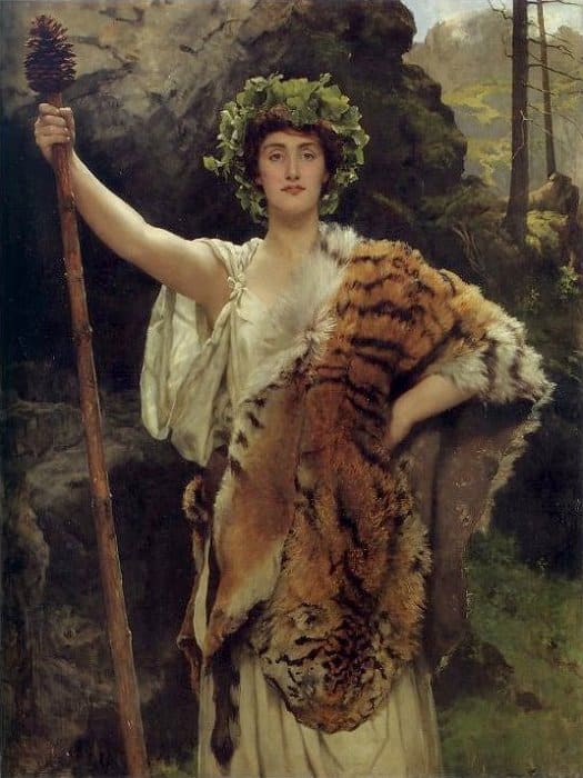 Die Priesterin des Bacchus von John Collier John Collier 2024-09-19