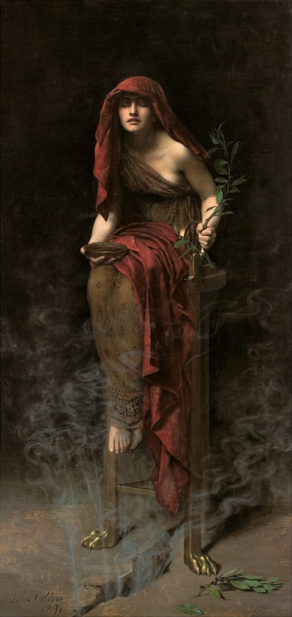 Priesterin von Delphi von John Collier John Collier 2024-11-21