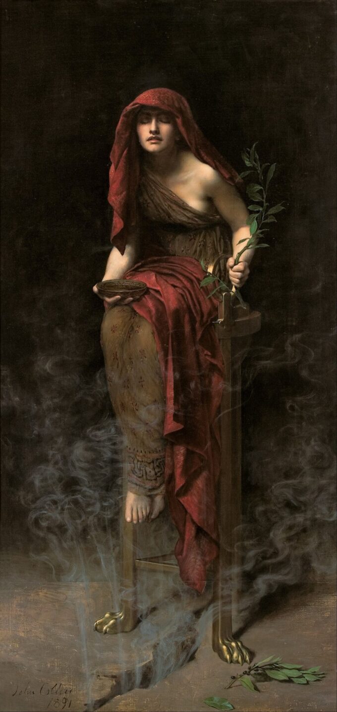 Priesterin von Delphi von John Collier John Collier 2024-09-19