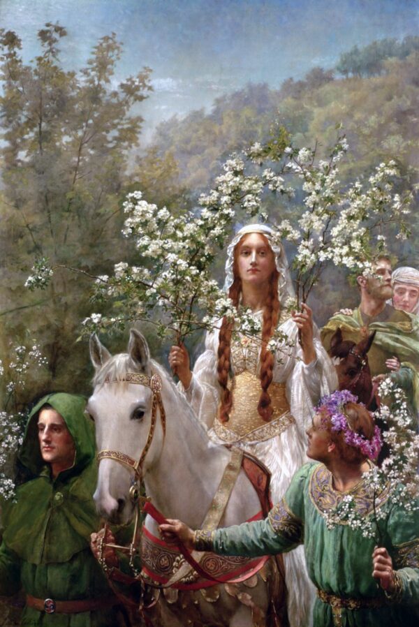 Der Mai der Königin Guenièvre von John Collier John Collier 2024-11-09