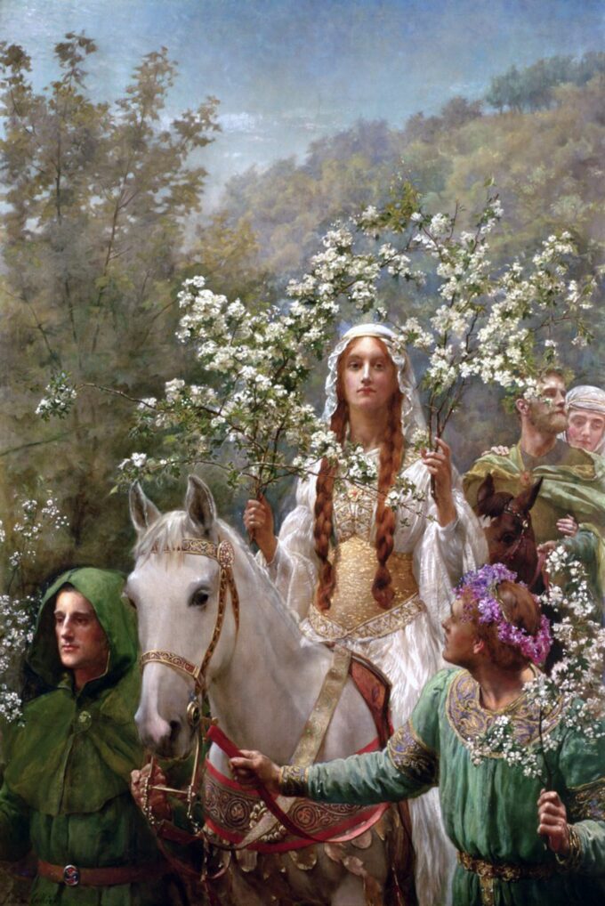 Der Mai der Königin Guenièvre von John Collier John Collier 2024-09-19