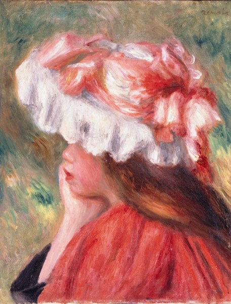 Eine junge Frau mit einem roten Hut – Pierre-Auguste Renoir Pierre-Auguste Renoir 2024-12-30