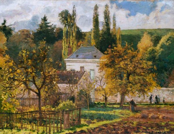 Haus der Bürger in der Eremitage, Pontoise – Camille Pissarro Camille Pissarro 2024-11-21