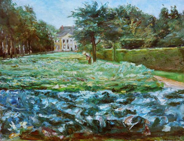 Feld von Kohl im Garten von Wannsee nach Westen – Max Liebermann Max Liebermann 2024-11-21