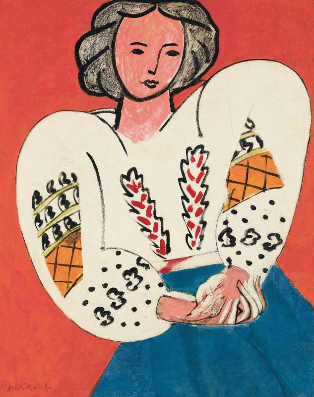 Die Rumänische Bluse – Matisse Henri Matisse 2024-09-19