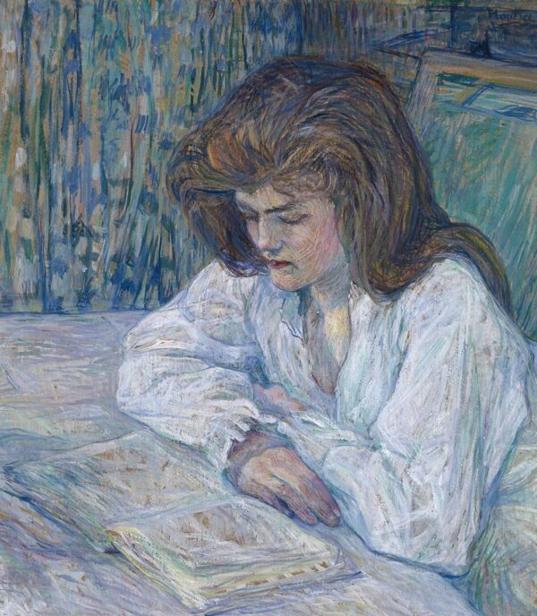 Die Leserin – Toulouse Lautrec Henri de Toulouse-Lautrec 2024-11-21