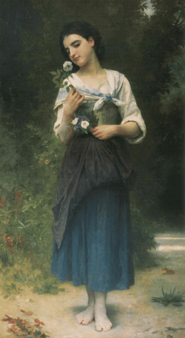 Bevorzugte Blume – William Bouguereau William Adolphe Bouguereau 2024-11-21