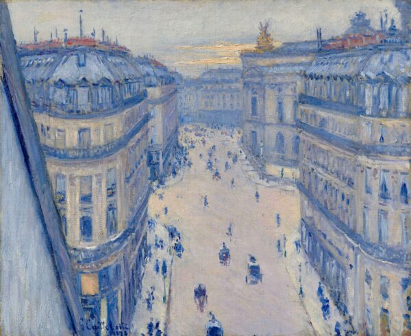 Die Halévy-Straße gesehen vom sechsten Stock – Caillebotte Gustave Caillebotte 2024-11-21