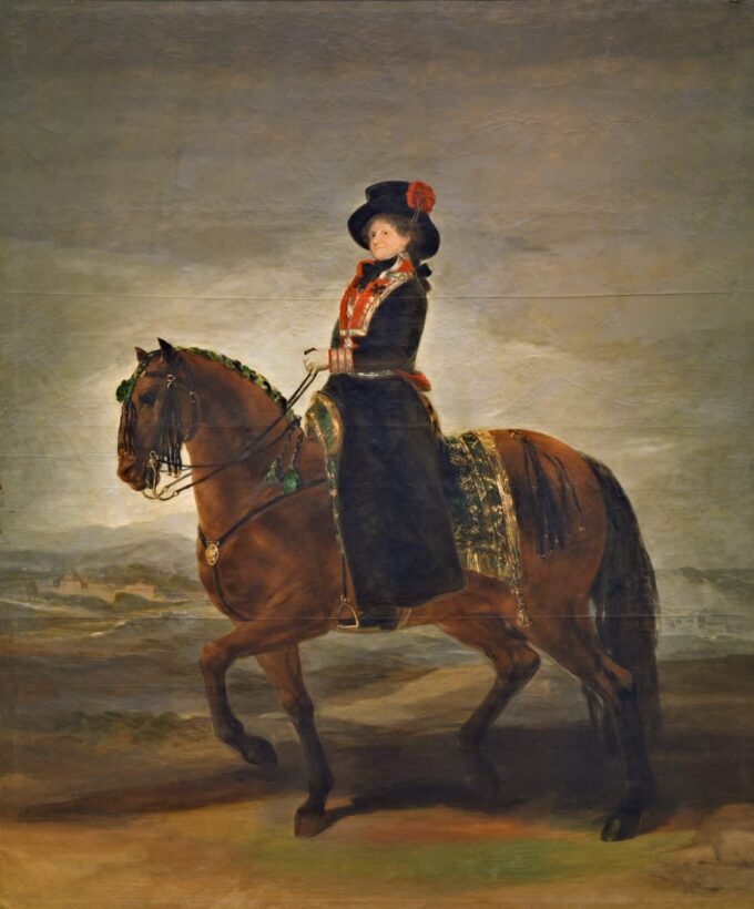 Die Königin Maria Luisa zu Pferd – Francisco de Goya Francisco de Goya 2024-09-20