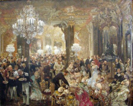 Das Abendessen beim Ball – Adolph von Menzel Adolph von Menzel 2024-12-31