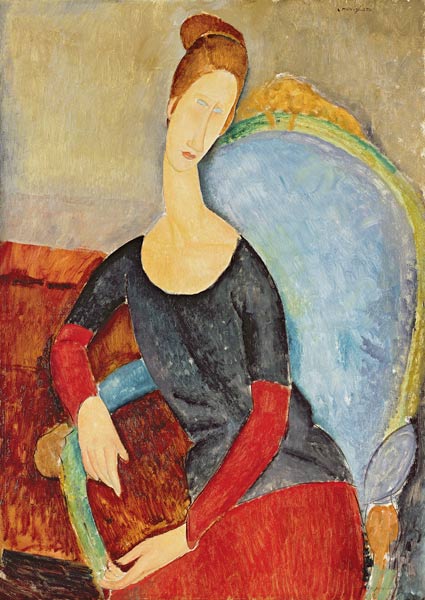 Mme Hebuterne in einem blauen Sessel – Amedeo Modigliani Amedeo Modigliani 2024-09-20