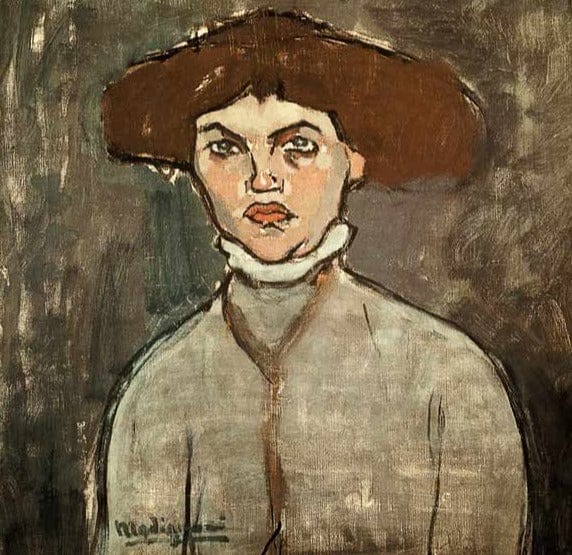 Porträt einer jungen Frau – Amedeo Modigliani Amedeo Modigliani 2024-09-20