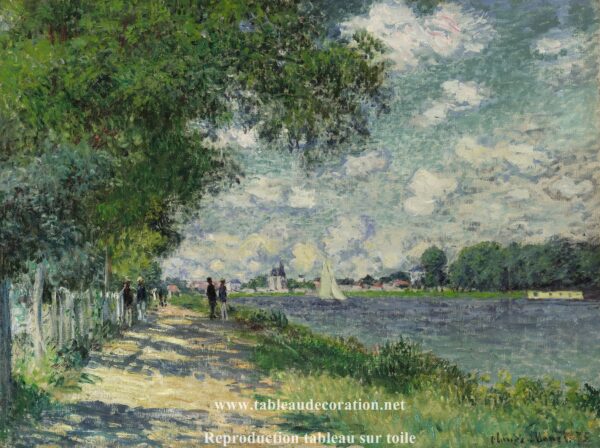 Die Seine bei Argenteuil – Monet Gemälde Claude Monet 2024-11-21