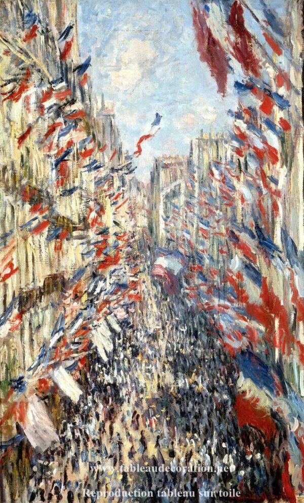 La Rue Montorgueil, Feier am 30. Juni 1878 Claude Monet Beliebte Bilder 2024-11-21