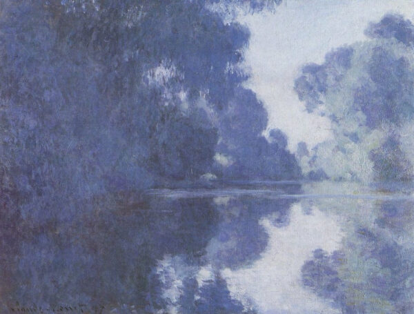 Matinee an der Seine, in der Nähe von Giverny von Claude Monet Claude Monet 2024-11-21