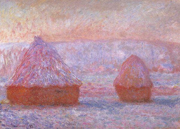 Die Heuhaufen, Giverny, Morgenstimmung – Claude Monet Claude Monet 2024-11-21