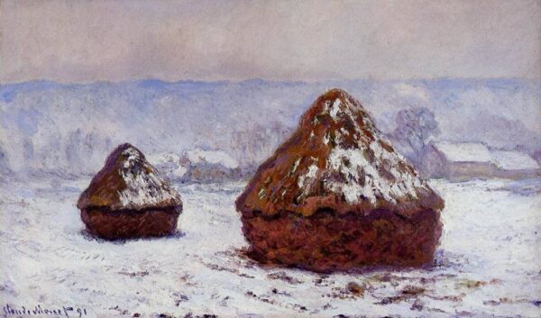 Meules, Schneeeffekt von Claude Monet Claude Monet 2024-11-21