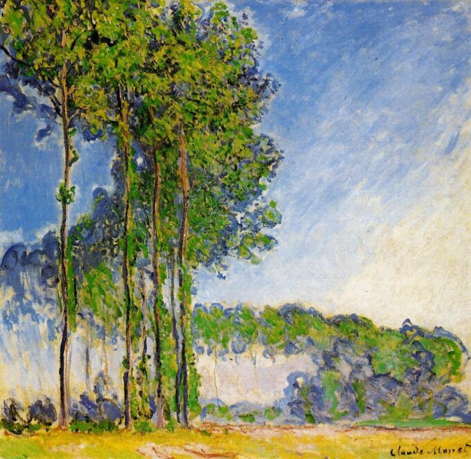 Pappeln, vom Sumpf aus gesehen – Claude Monet Claude Monet 2024-09-19 2