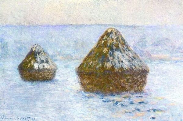 Die Heuhaufen, Winter von Claude Monet Claude Monet 2024-11-21