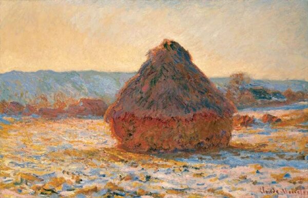 Mühle, Schneeeffekt, Sonne – Claude Monet Claude Monet 2024-11-21