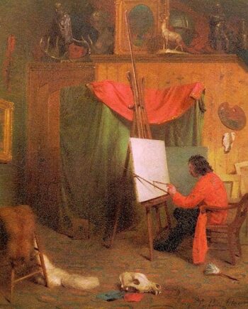 Autoportrait im Studio, 1860 – William Holbrook Beard William Beard 2024-12-31