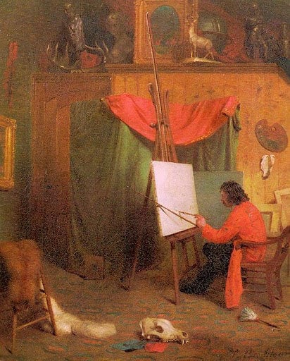 Autoportrait im Studio, 1860 – William Holbrook Beard William Beard 2024-12-22