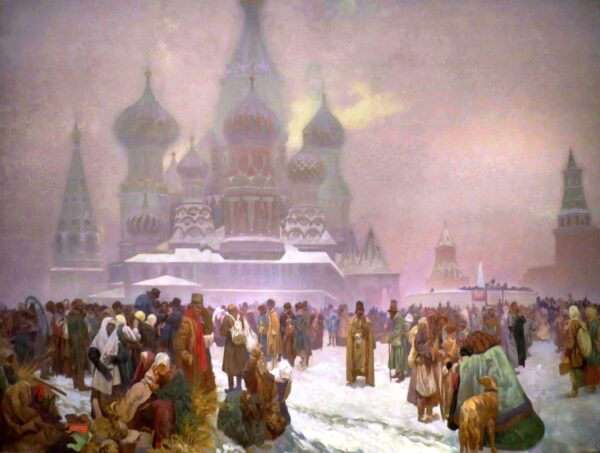 Die Befreiung der russischen Bauern – Mucha Alfons Mucha 2024-11-21