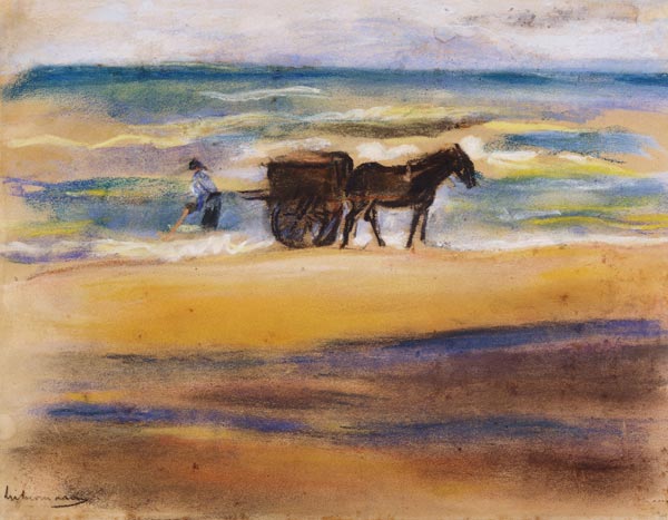 Sucher von Muscheln am Strand – Max Liebermann Max Liebermann 2024-11-21