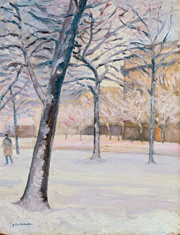 Park im Schnee, c.1888 – Caillebotte Gustave Caillebotte 2024-11-21