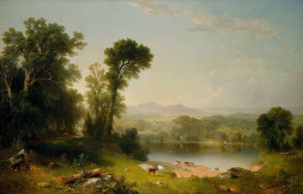 Pastorale Landschaft, 1861 – Asher Brown Durand Asher Brown Durand 2024-12-22