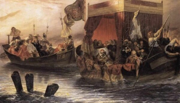 Die Barke des Kardinals von Richelieu auf dem Rhône – Paul Delaroche Paul Delaroche 2024-11-21