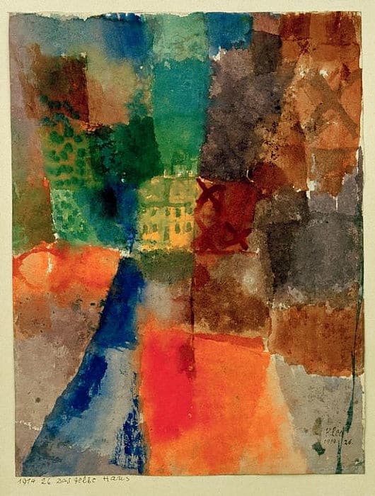 Das gelbe Haus – Paul Klee Paul Klee 2024-11-21