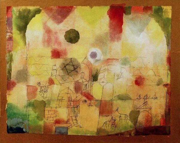 Kosmisch durchdrungene Landschaft – Paul Klee Paul Klee 2024-11-21