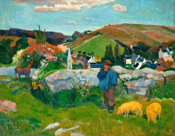 Schweineherde in der Bretagne – Paul Gauguin Paul Gauguin 2024-11-21