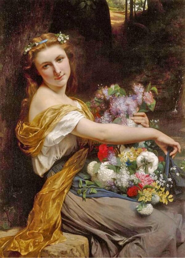 Mädchen mit Blumen – Pierre Auguste Cot Pierre-Auguste Cot 2024-11-21