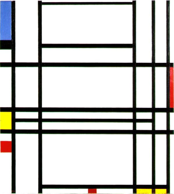 Komposition Nr. 10 – Mondrian Piet Mondrian 2024-11-21