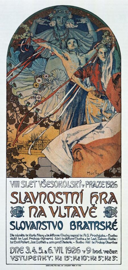 8. Sokol Festival in Prag – Mucha Alfons Mucha 2024-12-30