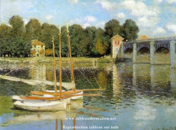 Die Brücke von Argenteuil – Claude Monet Boot Gemälde Claude Monet 2024-11-21