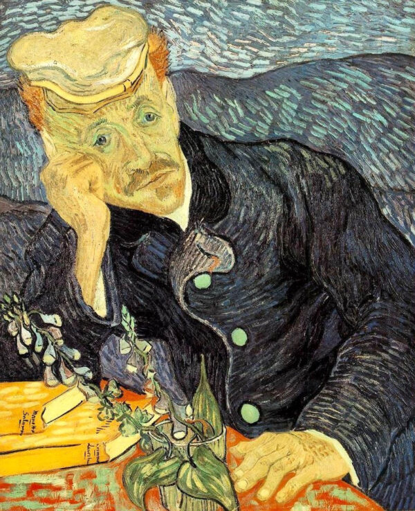 Porträt des Doktor Gachet – Van Gogh Beliebte Bilder 2024-11-21