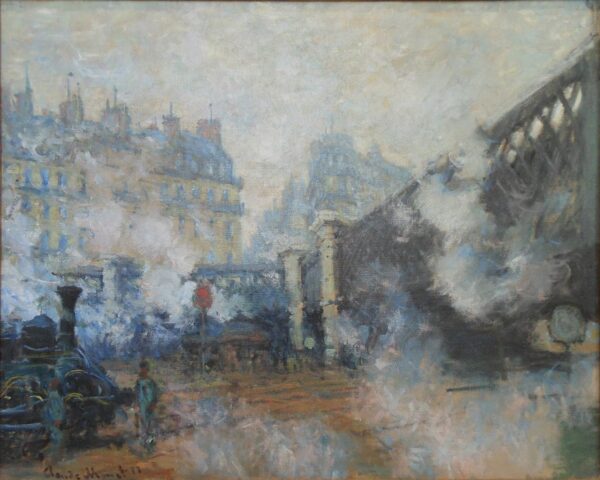 Die Brücke von Europa, Bahnhof Saint-Lazare – Claude Monet Claude Monet 2024-11-21