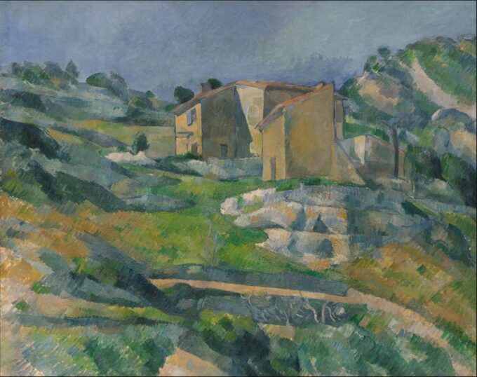 Häuser in der Provence: Das Tal der Riaux in der Nähe von L’Estaque – Paul Cézanne Paul Cézanne 2024-09-20