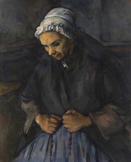 Ältere Frau mit einem Rosenkranz – Paul Cézanne Paul Cézanne 2024-12-30