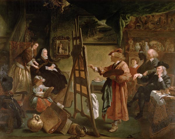 Rembrandt in seinem Atelier – Rembrandt van Rijn Rembrandt van Rijn 2024-11-21