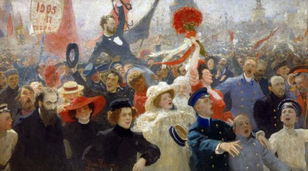 Manifestation des 17. Oktober 1905 – Ilya Repin Ilja Jefimowitsch Repin 2024-11-21