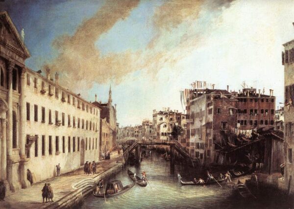 Blick auf Venedig: Rio dei Mendicanti – Giovanni Antonio Canal Giovanni Antonio Canal 2024-11-21