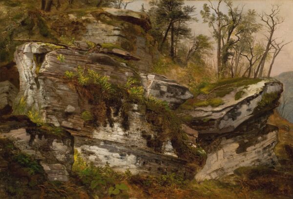 Felsige Klippe, 1860 – Asher Brown Durand Asher Brown Durand 2024-12-22