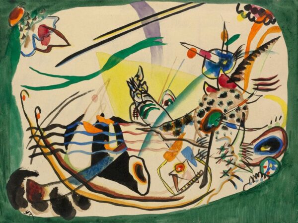 Studie für den grünen Rand 1919 – Vassily Kandinsky Wassily Kandinsky 2024-11-21